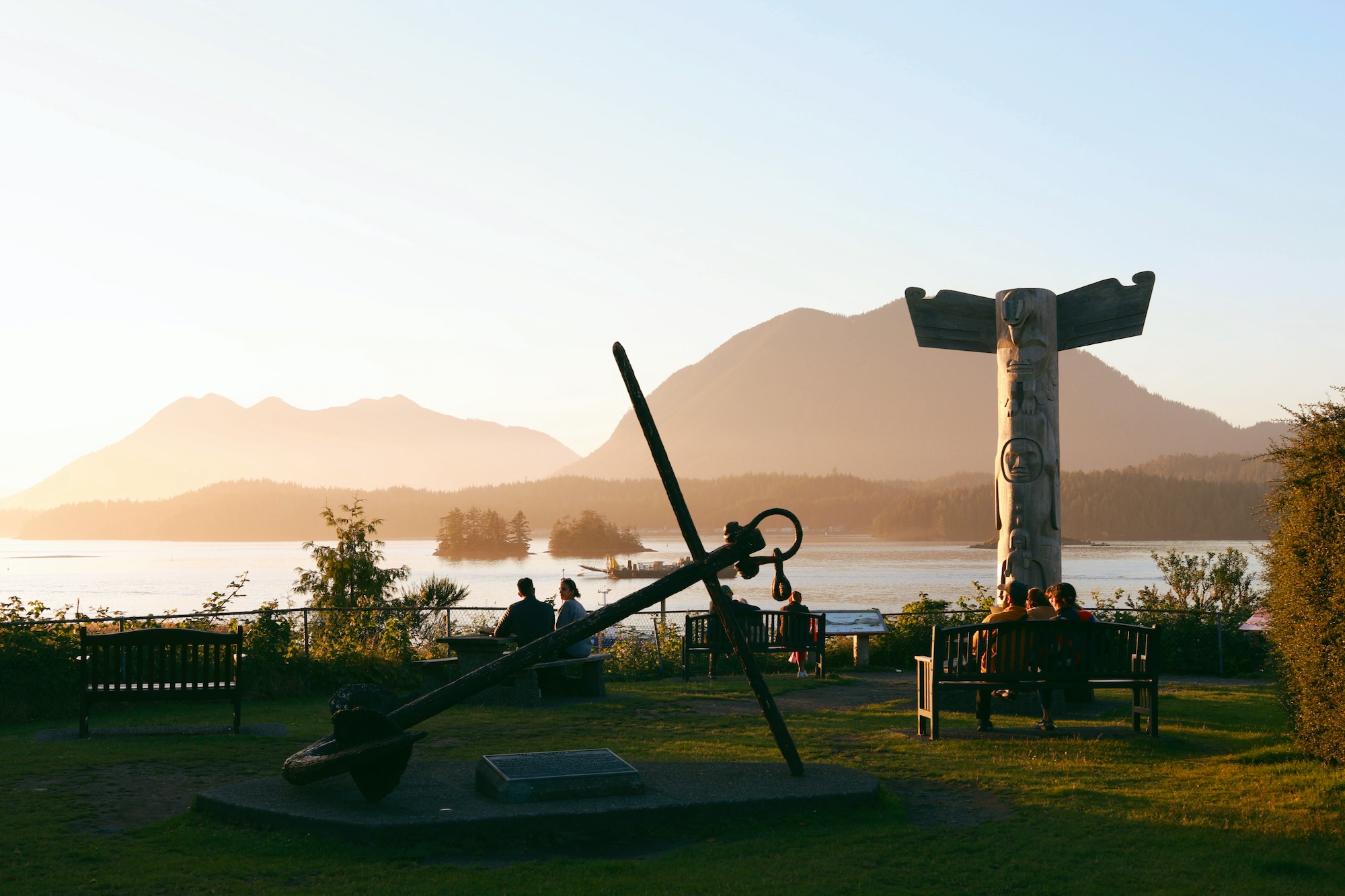 Tofino Inlet View Totem