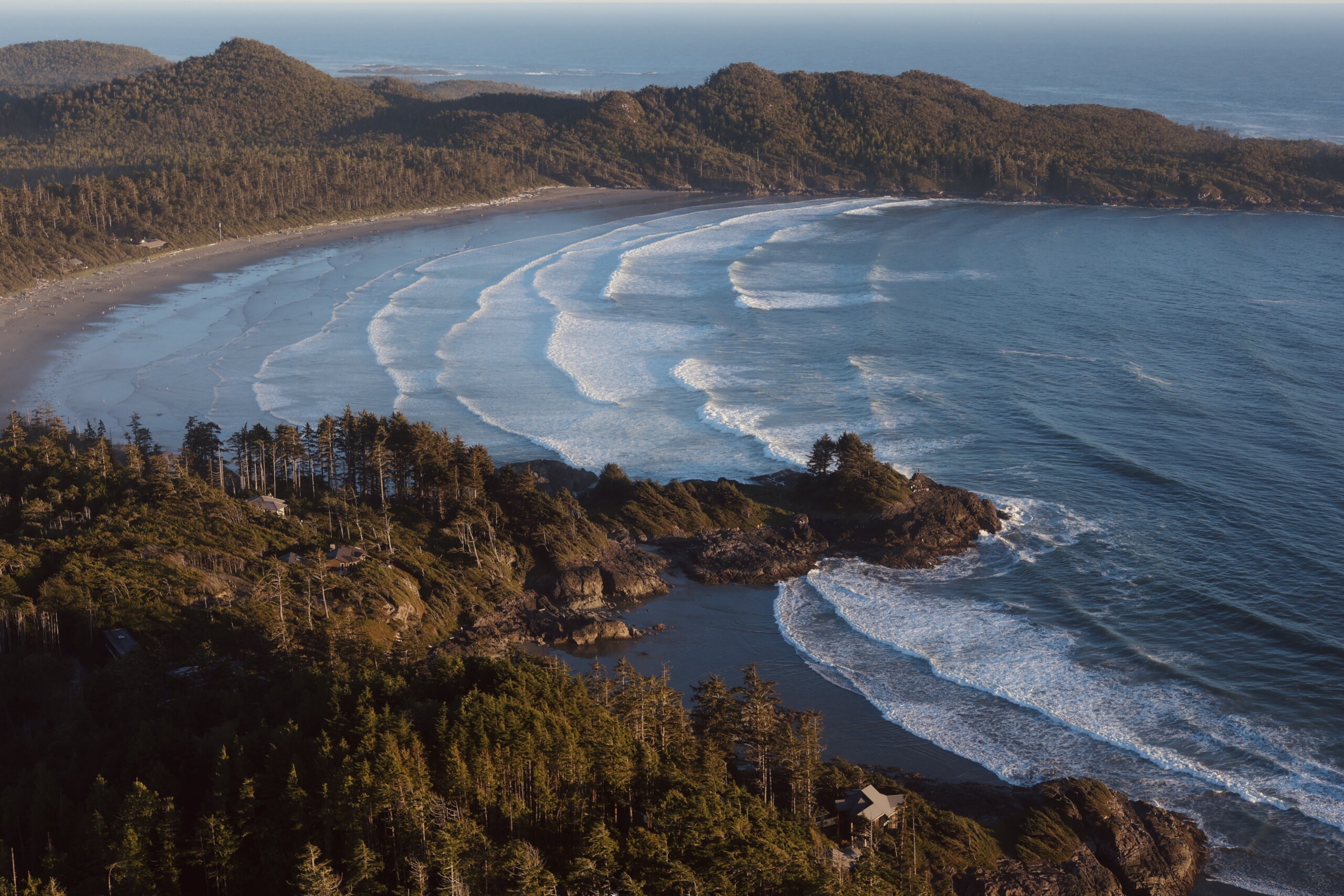 Surfing in Tofino