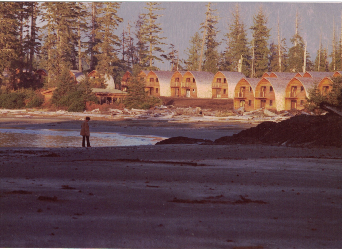 Ocean Village view from the beach